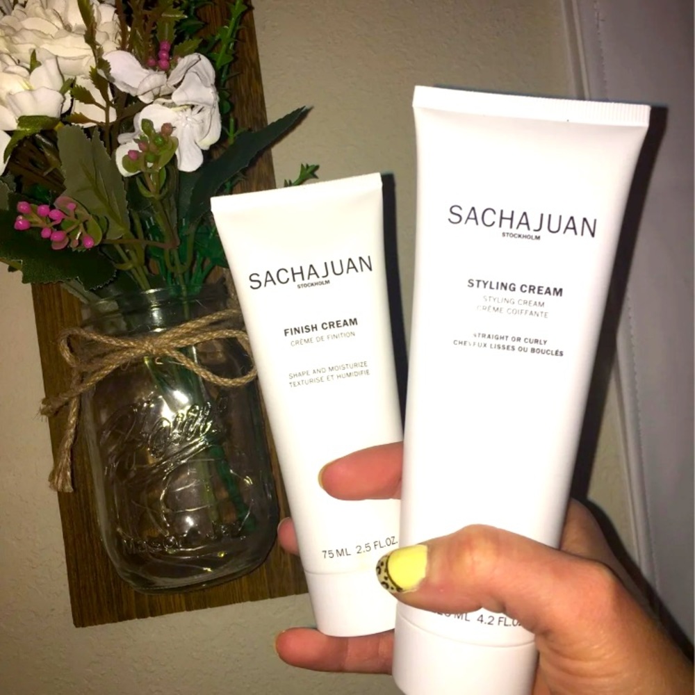 Sachajuan styling & finishing cream 2 for 1